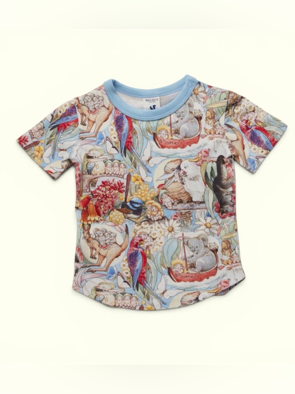 May Gibbs x Walnut Melbourne Baby Shirt
